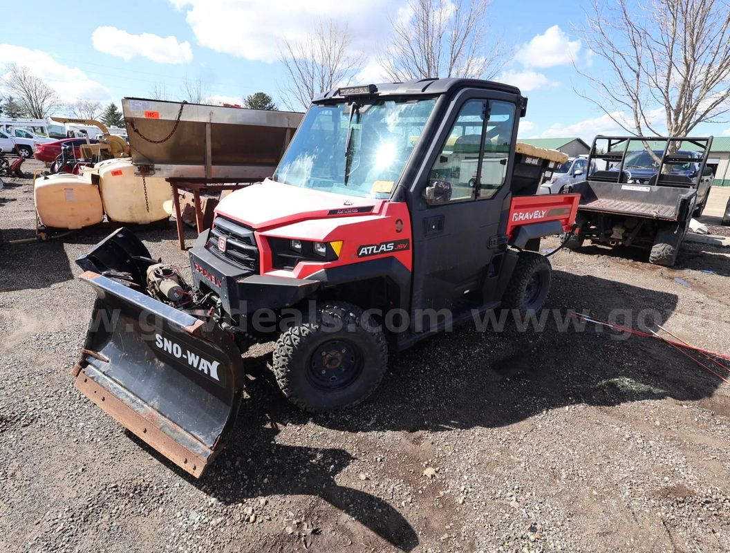 2015 Gravely Atlas JSV-3000 4x4 UTV