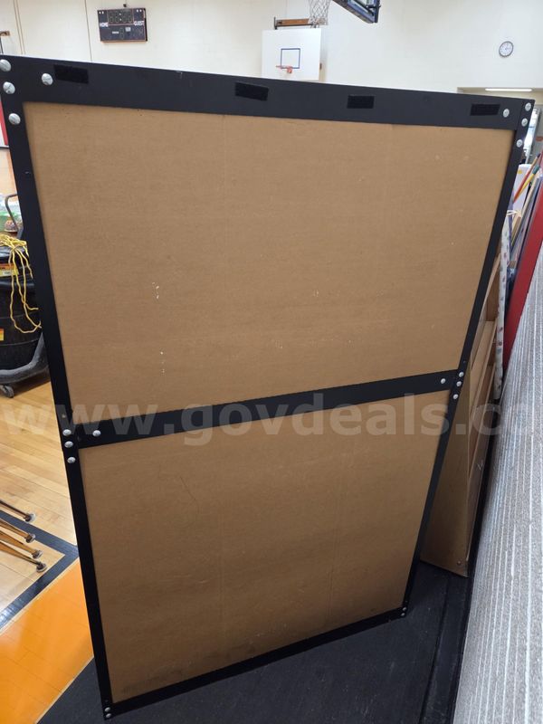 Metal Frame Mailbox slots - Black