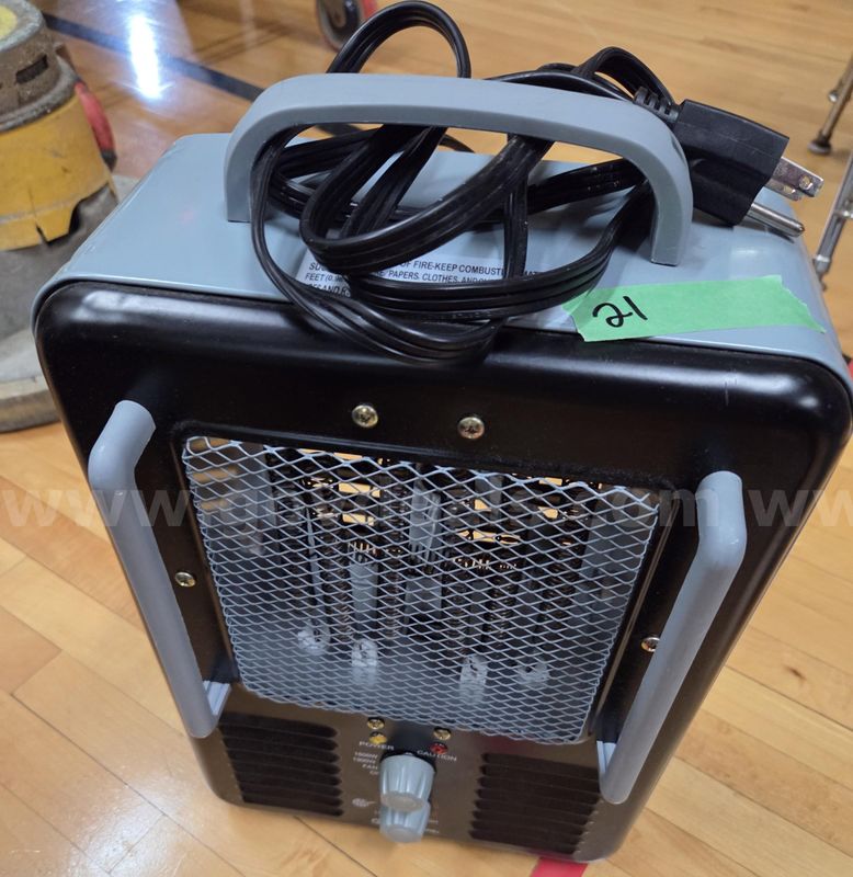 Portable Electric Heater - Milkhouse Style