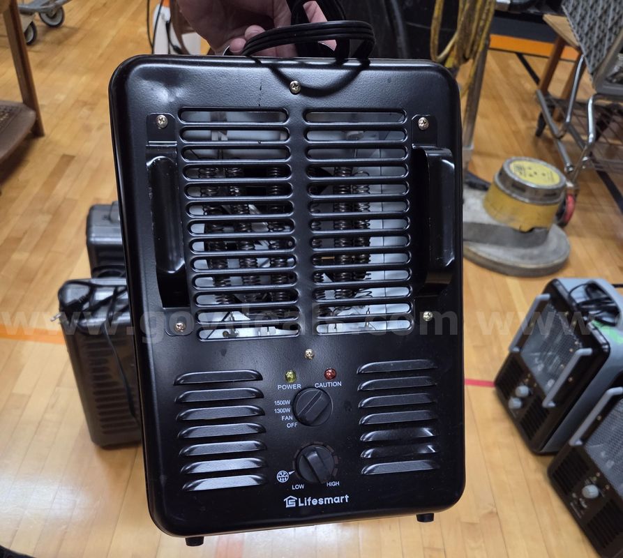 Portable Electric Space Heater -Milkhouse Style-