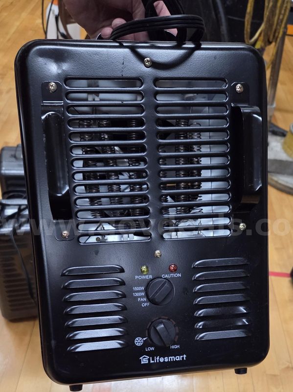 Portable Electric Space Heater -Milkhouse Style-