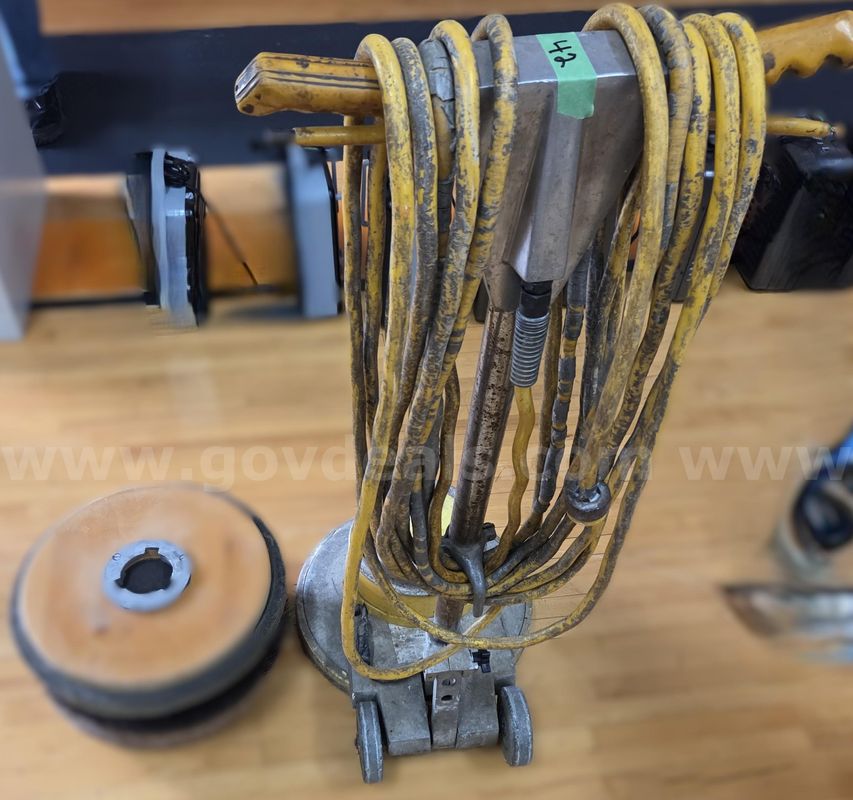 Burnisher with attachments