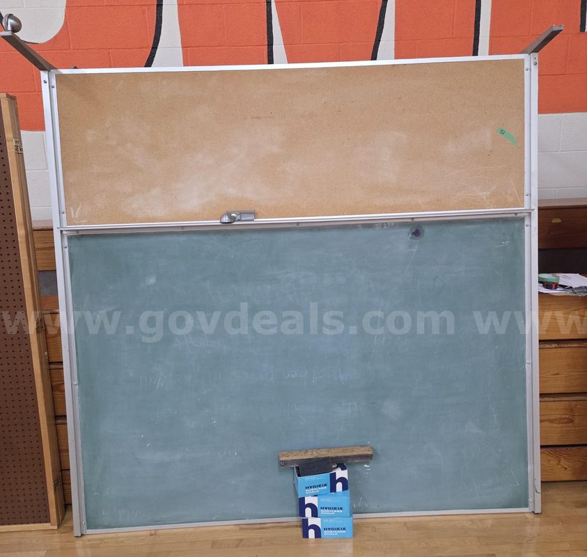 Chalkboard and Corkboard