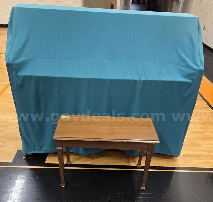Piano with Bench Seat