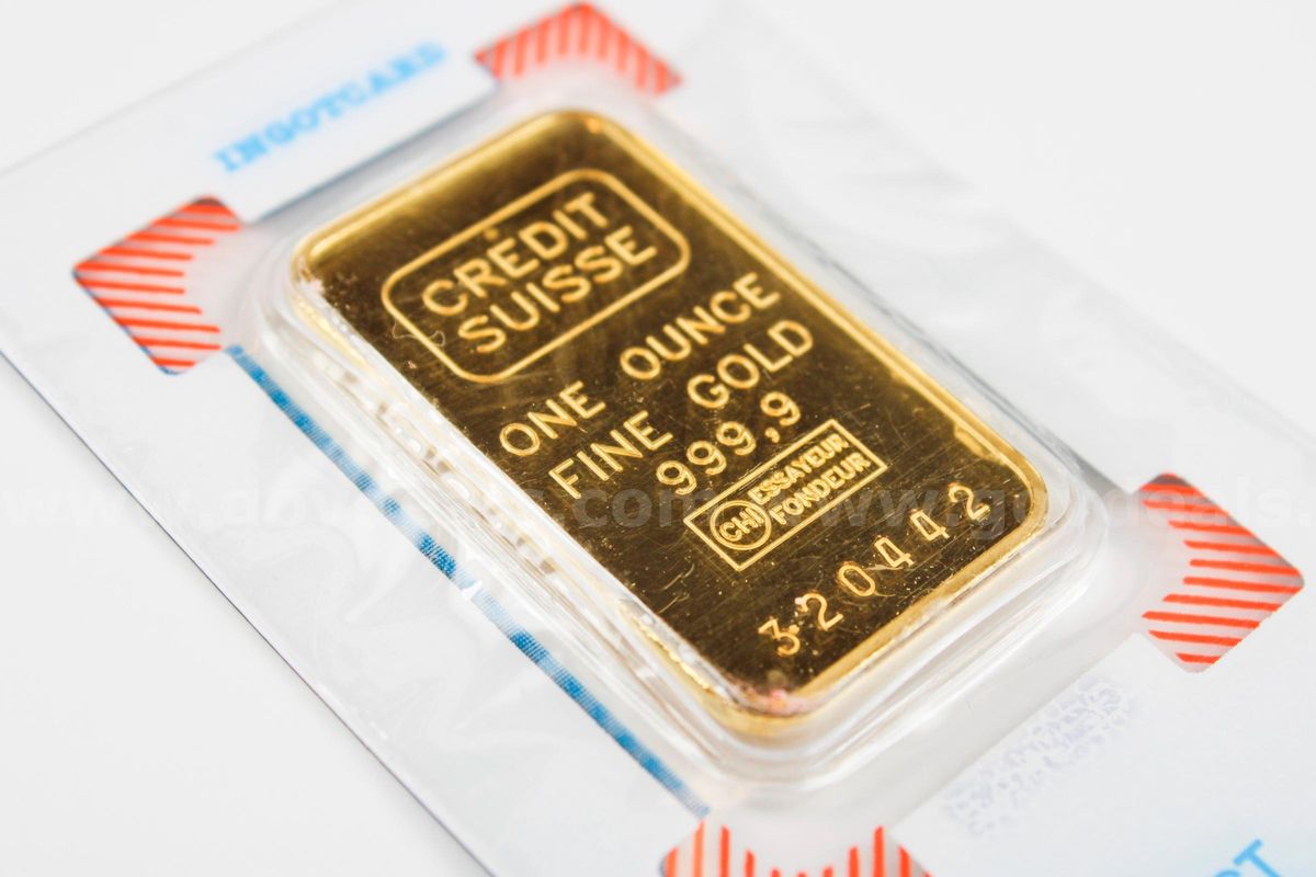 Credit Suisse One Ounce Gold 999.9 Fine Bar