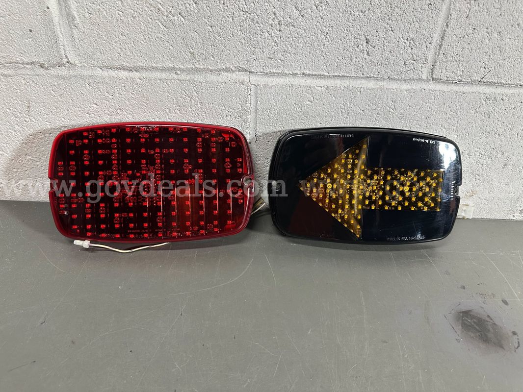 Pair of Whelen M9 B/T/T and Arrow Turn Signal Lights-WILL SHIP