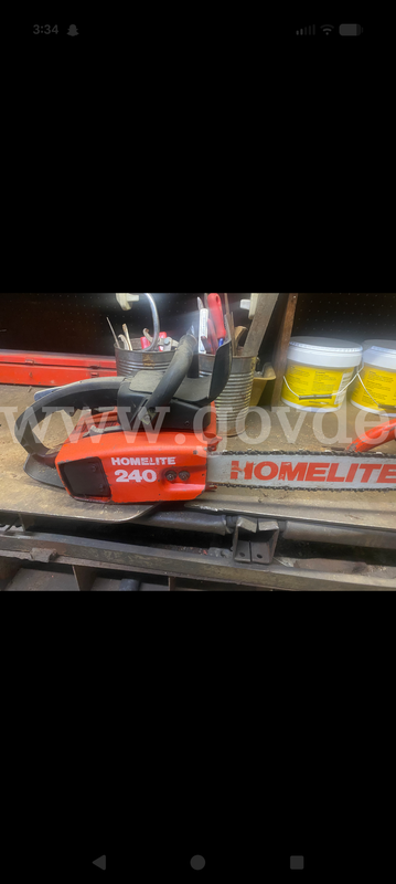 lot of (3) Chainsaws