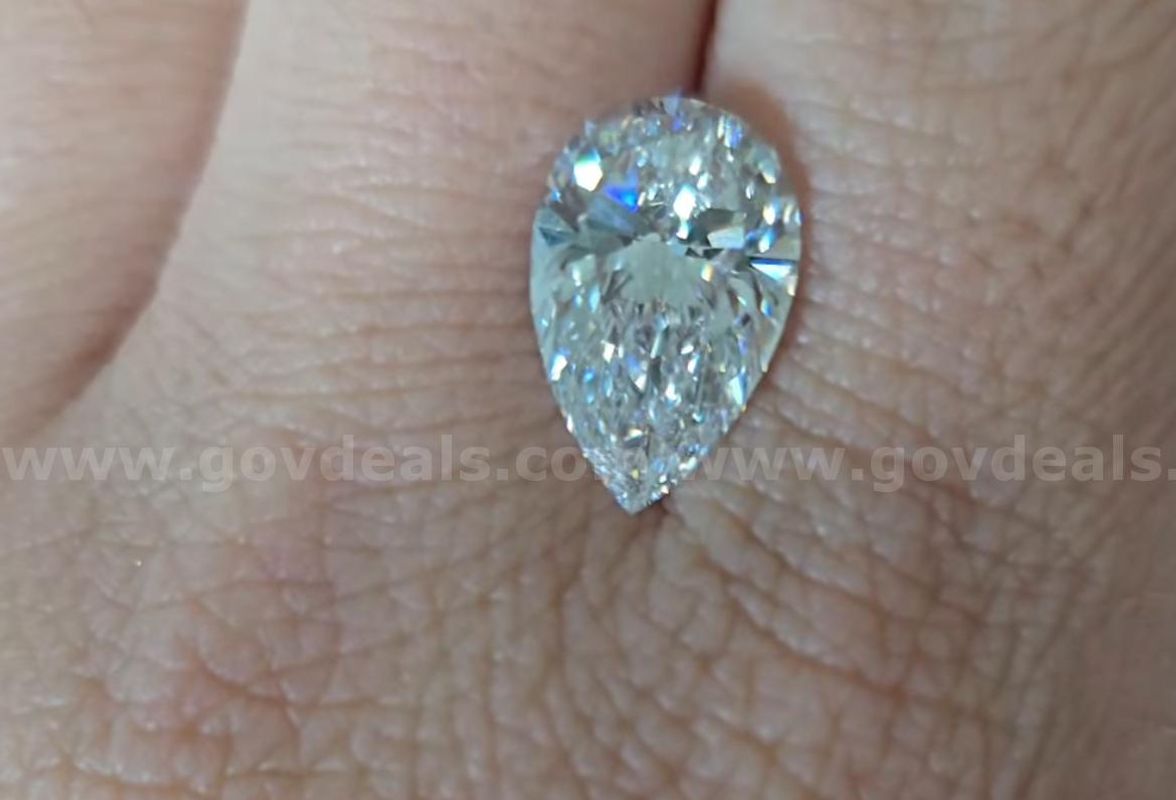 4.07 Carat IGI Certified VVS2 Pear Brilliant Diamond