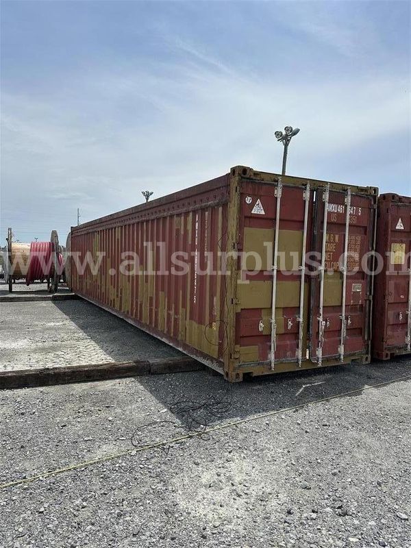 Conex, Open Top Container, 40ft, W/ Braces, Qty 1