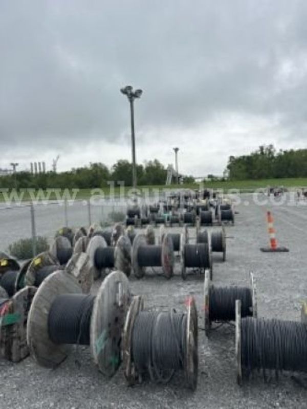 Cable Reels, 1PR to 24PR, 1/0 to 16AWG, Qty 144 Partial Reels, Approx 63,761 Ft