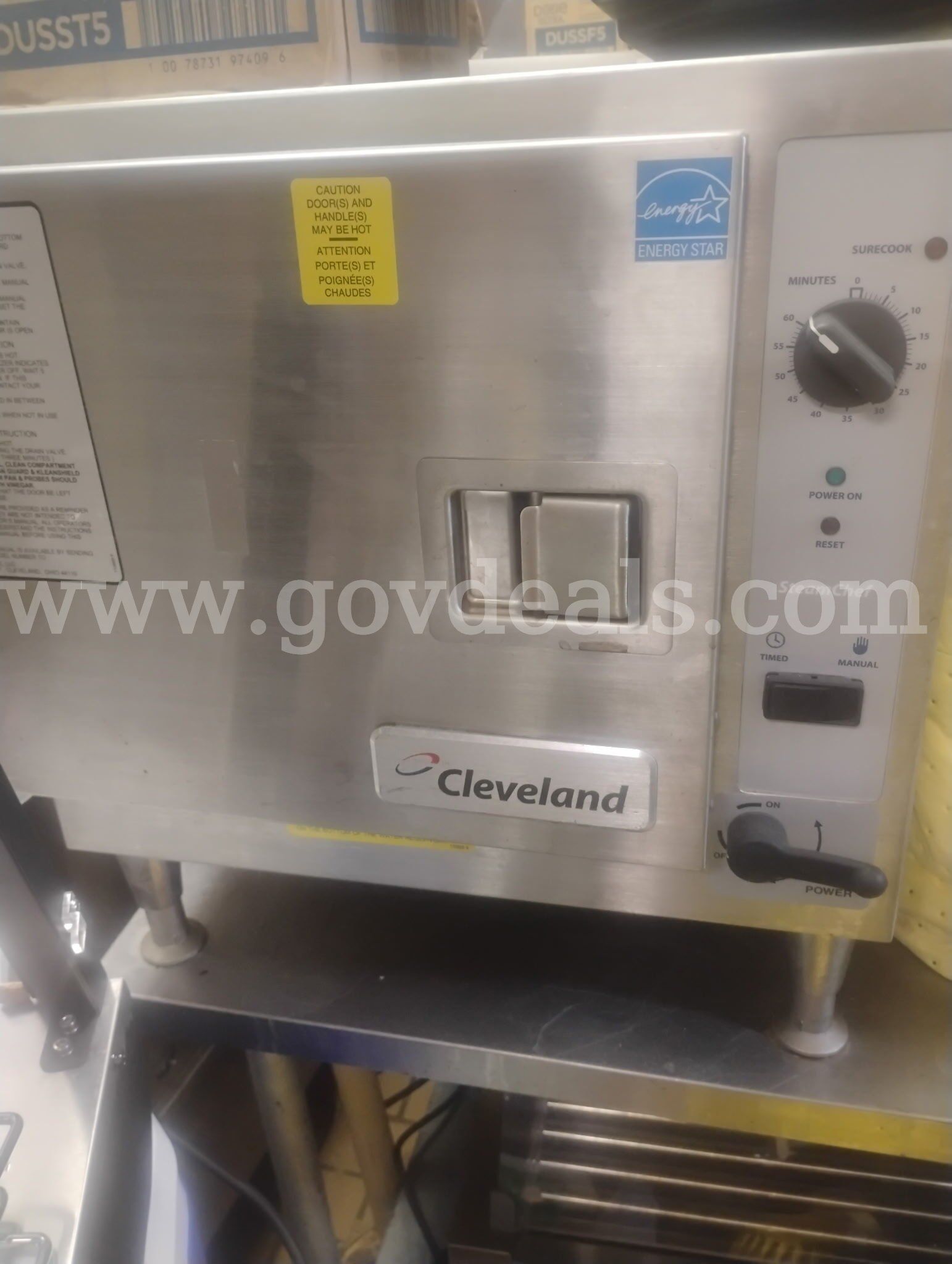 Cleveland 22CET3 Electric Convection Steamer