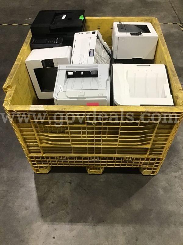 One (1) Lot of Large Assorted Printers (Not Tested)