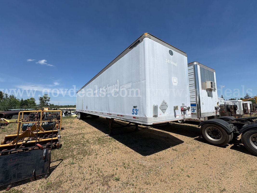 2002 Great Dane 53 Ft T/A 53 ft x 102 in T/A Van Trailer