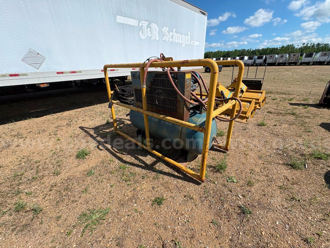 Iron Air Compressor Skid Mounted