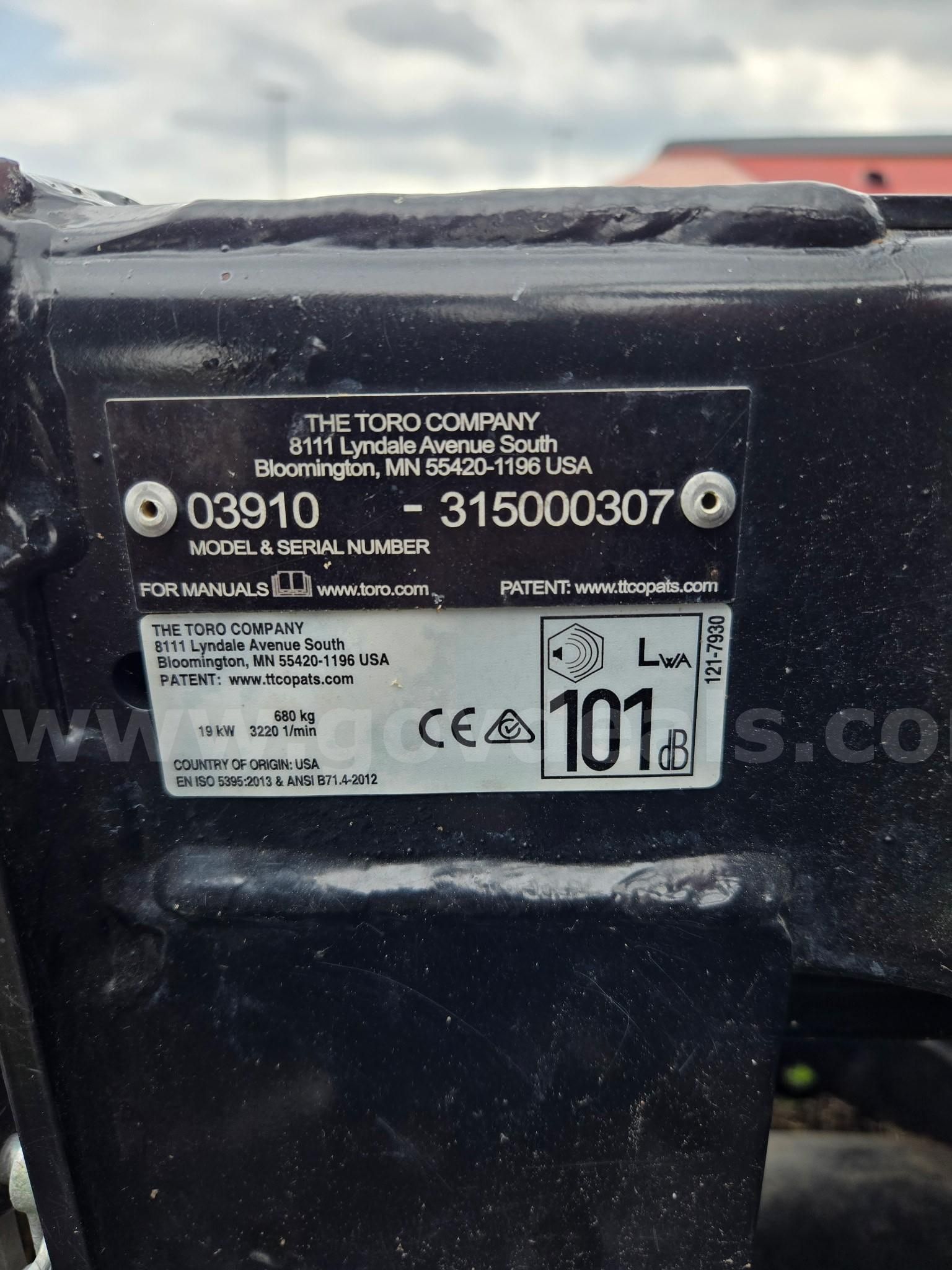 Toro Reelmaster 3550-D