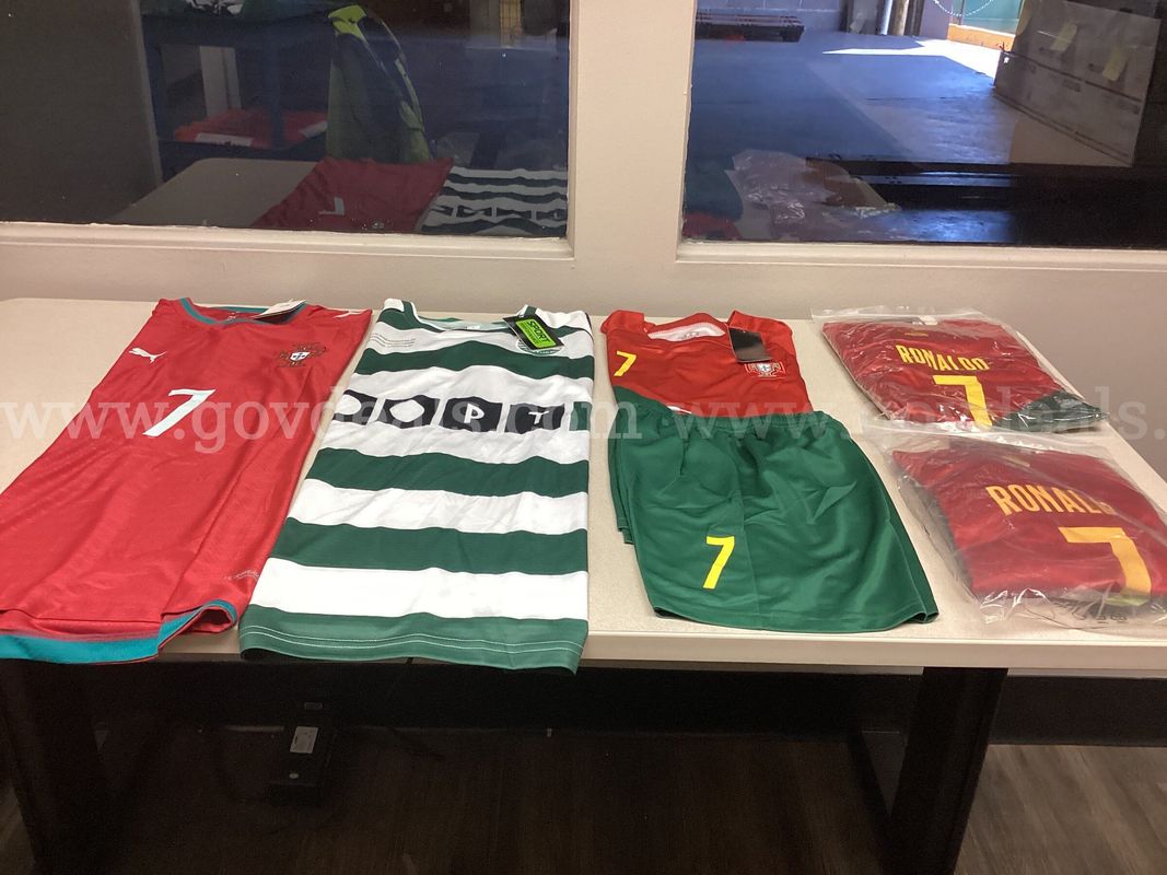 Lot of 2 Soccer Jerseys and 3 Short Sets