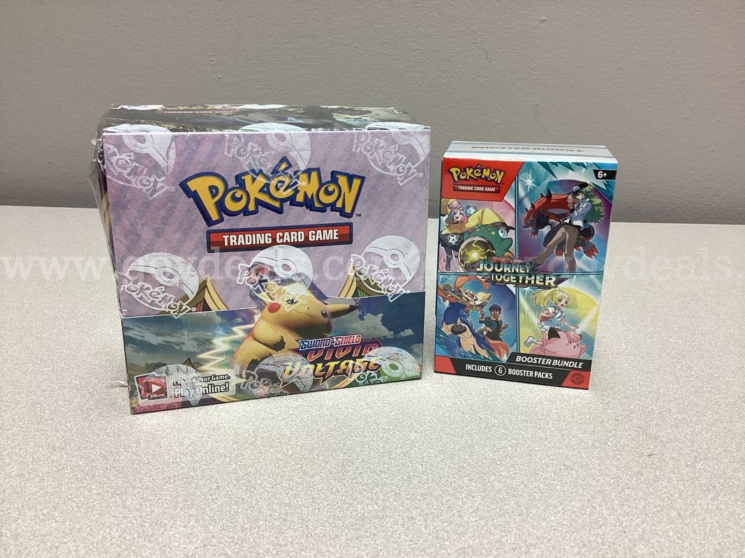    Pokémon Sword & Shield Vivid Voltage, Journey Together Booster Bundle 
