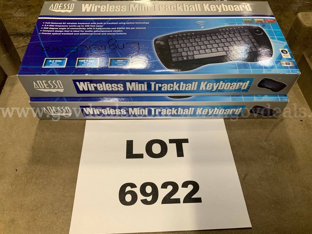 Wireless Trackball Keyboards