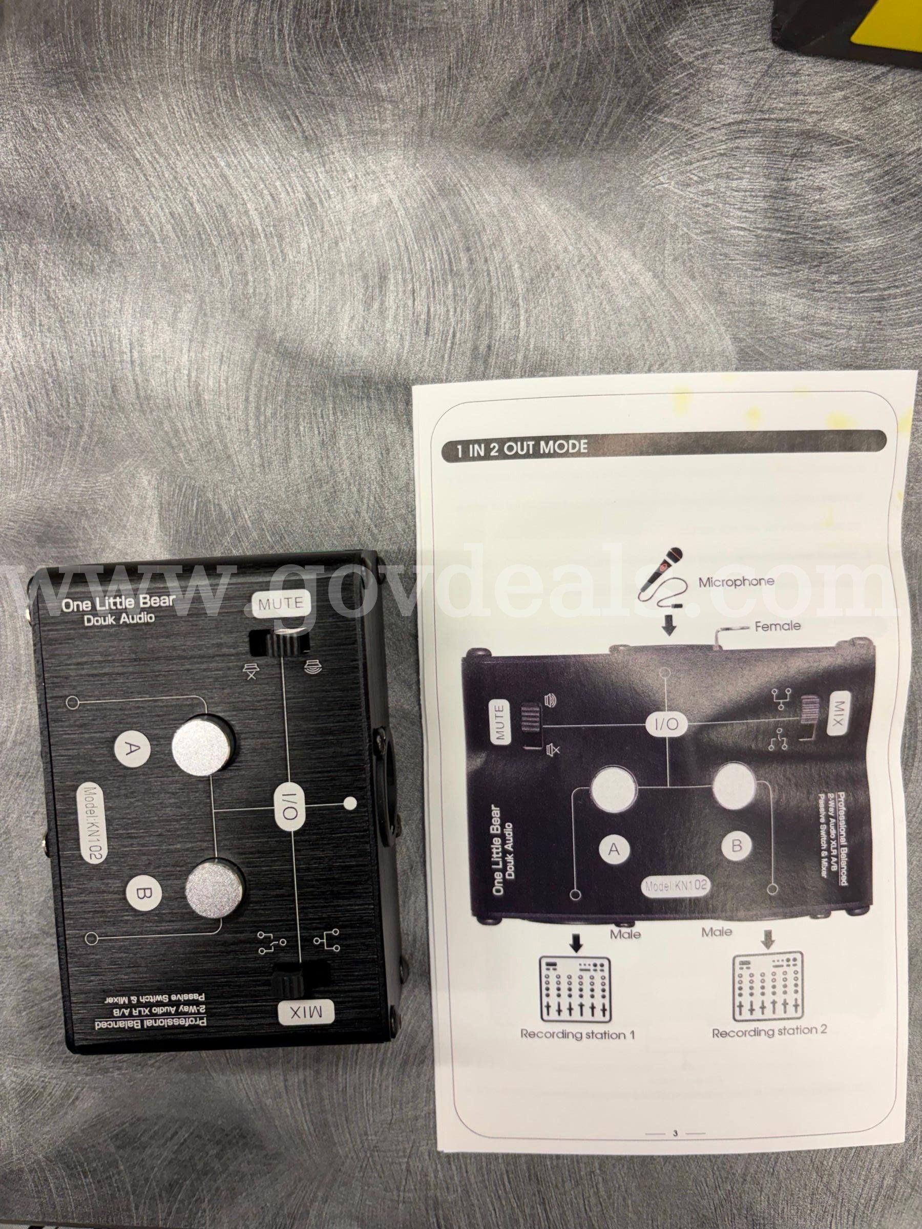 One Little Bear Douk Audio Switcher QTY 2