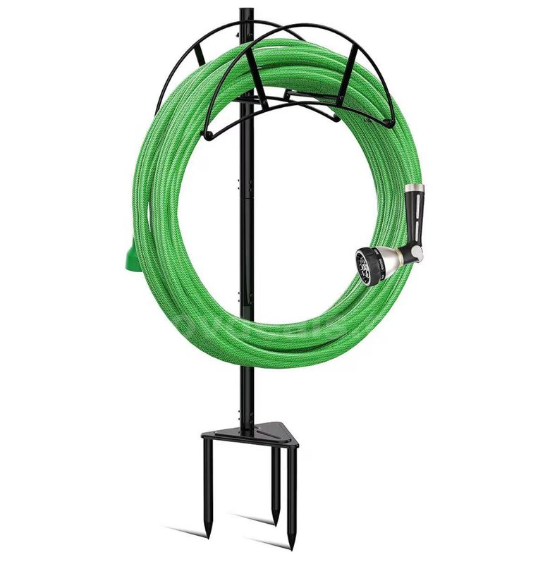 SHIPPING AVAILABLE Lot of 10 Garden Hose Stand/Hanger Freestanding,Heavy Duty In-Ground Hose Rack Organizer for (WS1077)