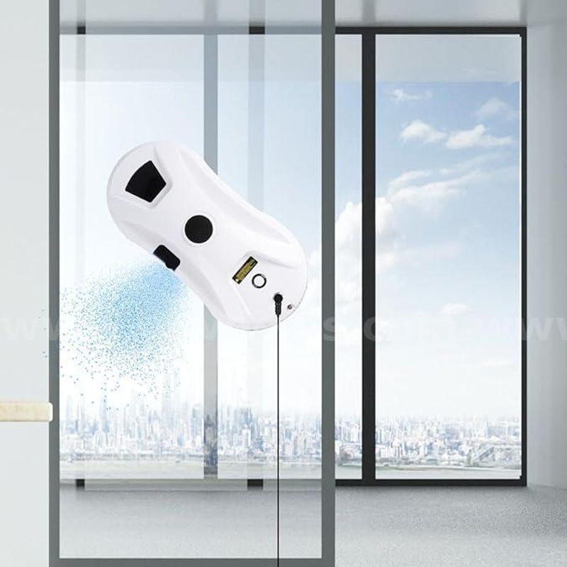 SHIPPING AVAILABLE Window Cleaner Robot with Ultrasonic 5600PA Auto Water Glass Cleaning Automatic Smart(6-05)