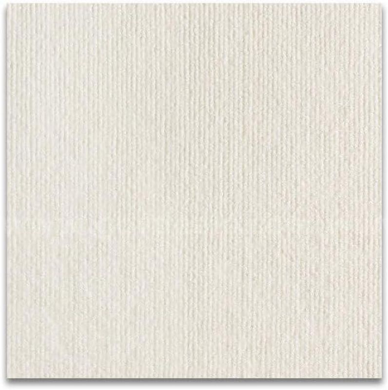 SHIPPING AVAILABLE 50pcs Off-White Peel & Stick Carpet Squares 24x24 Inch Self Adhesive Floor (B0002-A1)