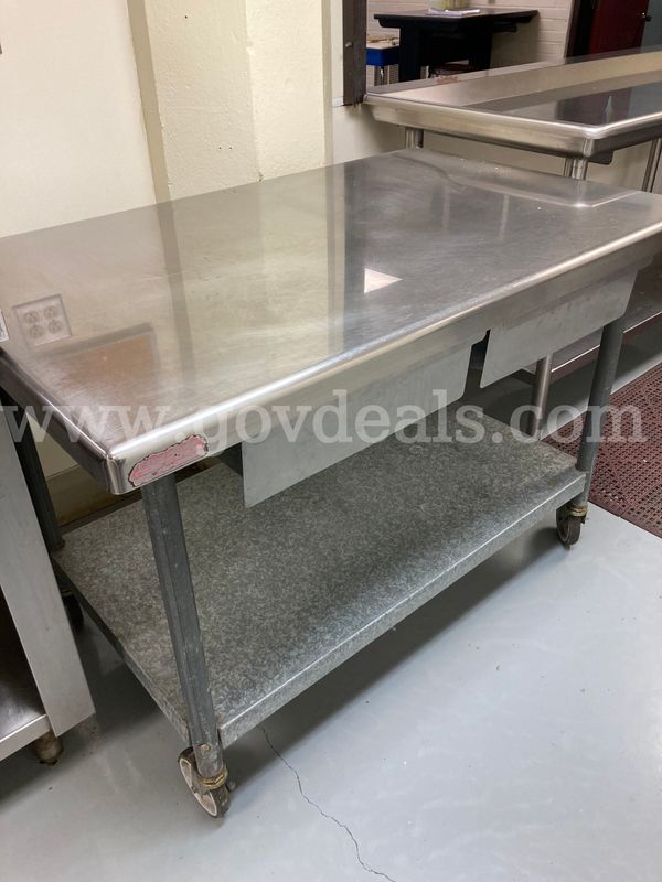 Stainless Steel Prep Table
