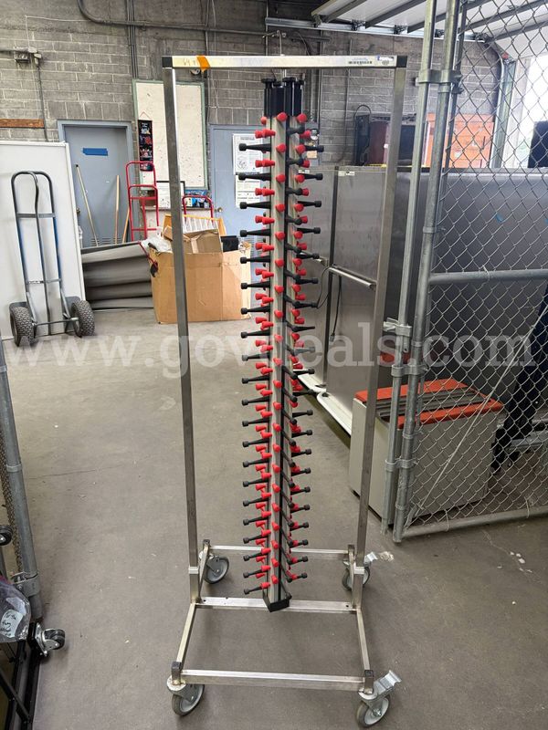 Commercial Kitchen & Catering Plate Mate Rolling Plate Rack