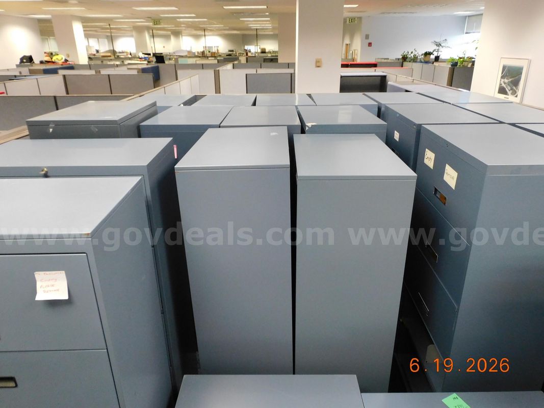 21 five drawer File Cabinets and 2 two drawer cabinets
