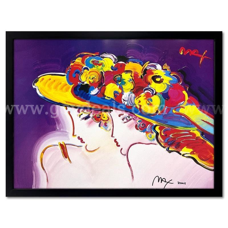 Peter Max, "Friends III" Collectible Fine Art