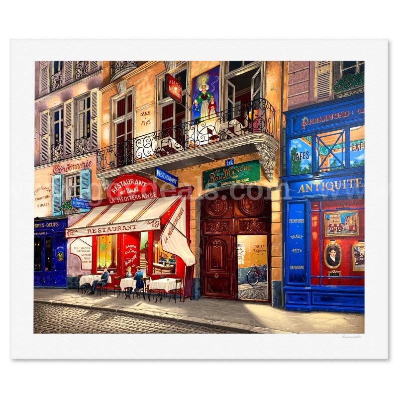 Liudmila Kondakova, "Au Bon Marche" Limited Edition Fine Art