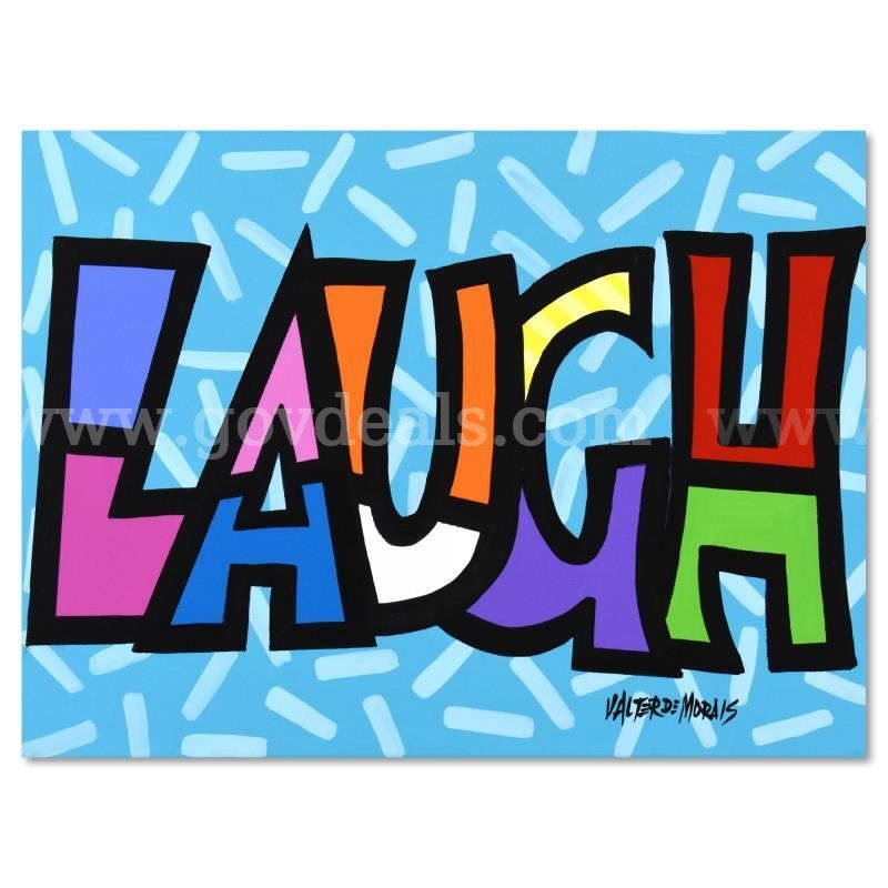 Valter Morais, "Laugh" Original Fine Art
