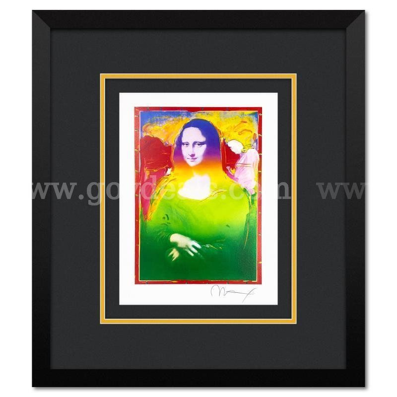 Peter Max, "Mona Lisa II" Limited Edition Fine Art
