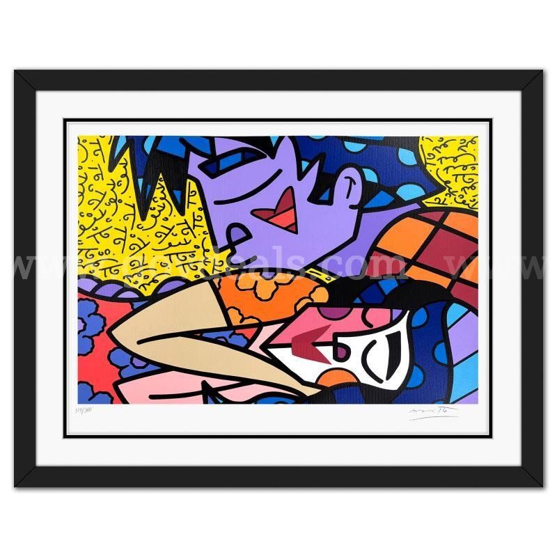 Britto, "Sleep Well" Limited Edition Fine Art