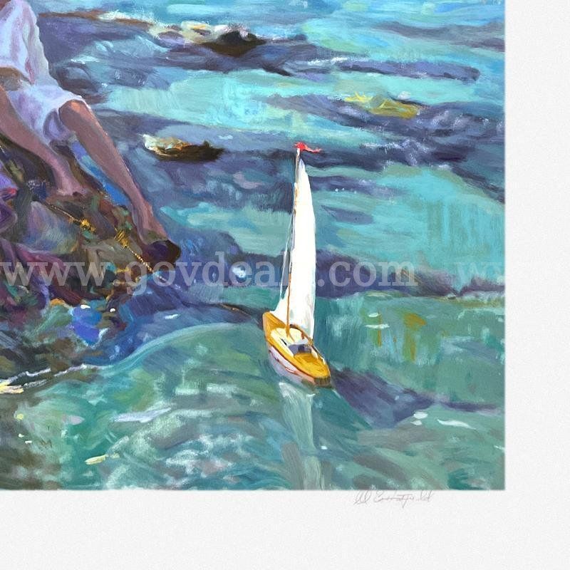 Don Hatfield, "Tide Pools" Limited Edition Fine Art