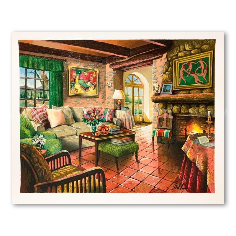 Anatoly Metlan, "Homage to Matisse" Limited Edition Fine Art