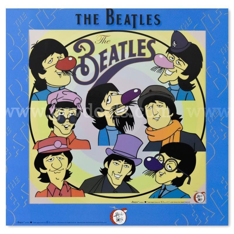 The Beatles, "Fab Faces" Limited Edition Fine Art