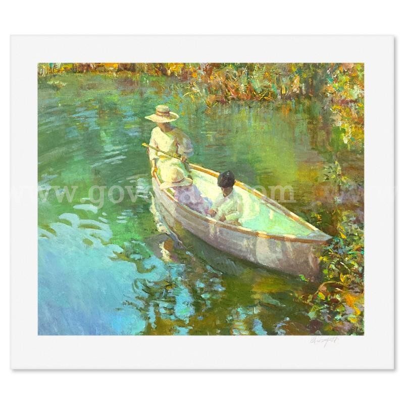 Don Hatfield, "Lake Reflection" Limited Edition Fine Art