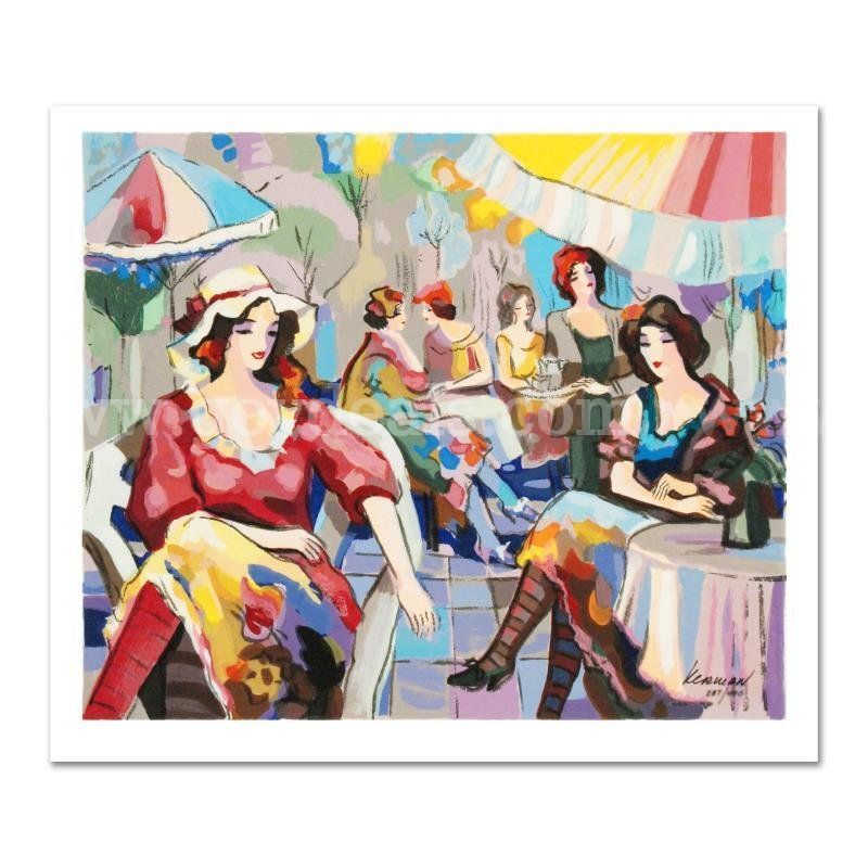 Michael Kerman, "Cafe" Limited Edition Fine Art