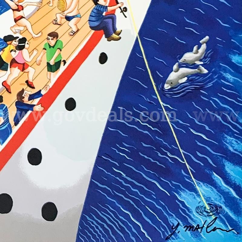 Yuval Mahler, "The Cruise" Limited Edition Fine Art