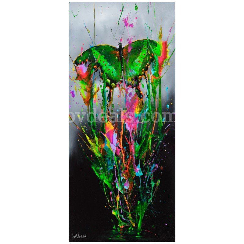 Jim Warren, "Birth of a Butterfly" Limited Edition Fine Art