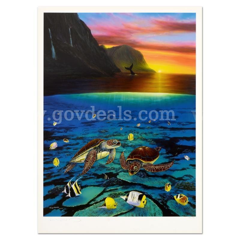 Wyland, "Ancient Mariner" Limited Edition Fine Art