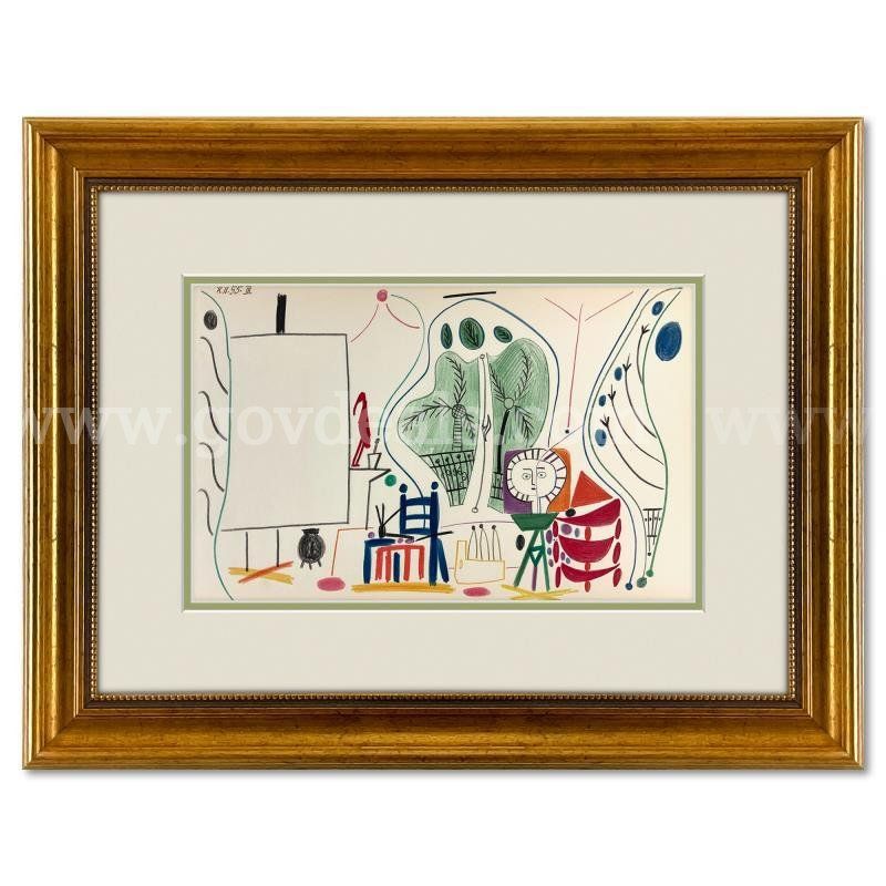 Pablo Picasso (1881-1973), "Carnet de Californie 8.11.55-III" Collectible Fine Art
