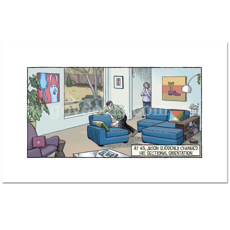 Bizarro, "Sectional" Limited Edition Fine Art