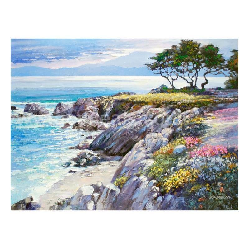 Howard Behrens (1933-2014), "Monterey Bay, After The Rain" Limited Edition Fine Art