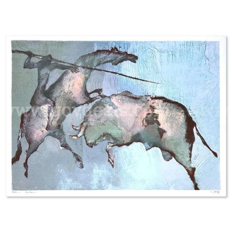 Edwin Salomon (1935-2014), "El Picador (Light)" Limited Edition Fine Art
