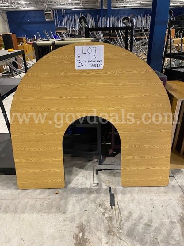 Horseshoe Tables (6)
