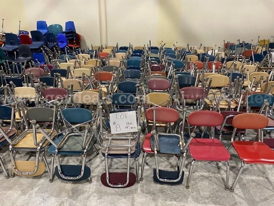 Student Chairs 14" Approximetly 150