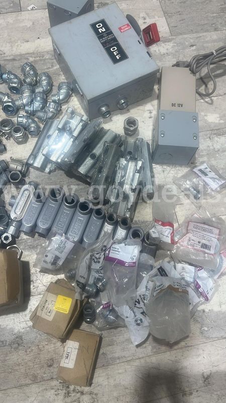 Mixed Electrical Hardware & Industrial Components Lot