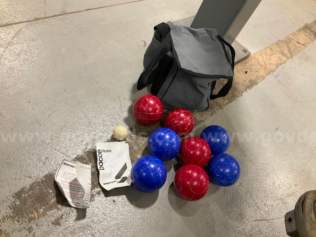 Sportcraft Bocce Ball Set with Carrying Case & Rules
